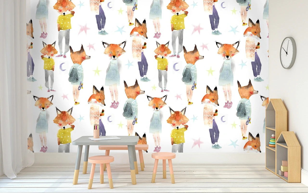Tapeet Foxes Tapeet Fun House - Foxes