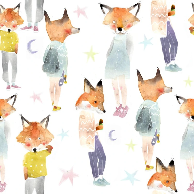 Tapeet Foxes Tapeet Fun House - Foxes