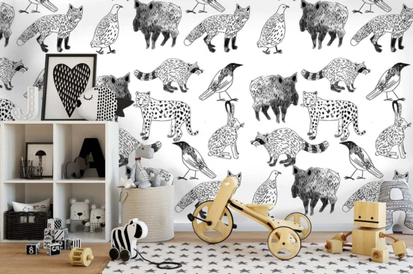 Tapeet Fun House - Little animals