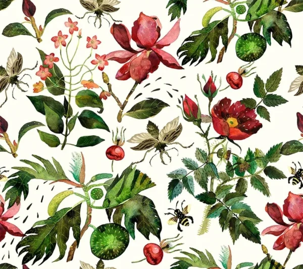 Tapeet Fun House - Rosehip