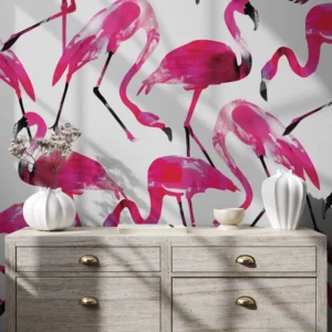 Tapeet Fun House - Flamingo breakfast