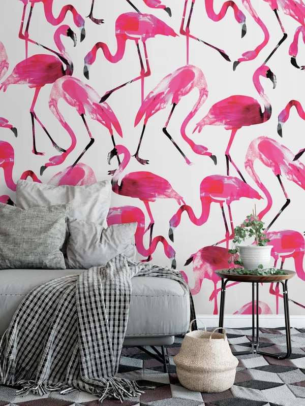 Tapeet Flamingo breakfast Tapeet Fun House - Flamingo breakfast