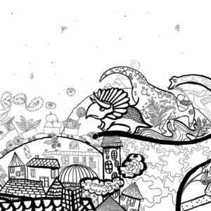 Tapeet Fun House - Dinosaur meadow