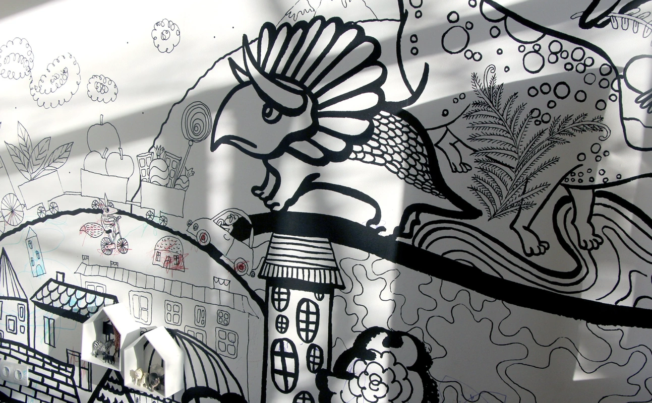 Tapeet Dinosaur meadow Tapeet Fun House - Dinosaur meadow