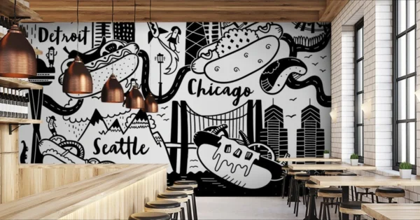 Обои Fun House - Hot dogs