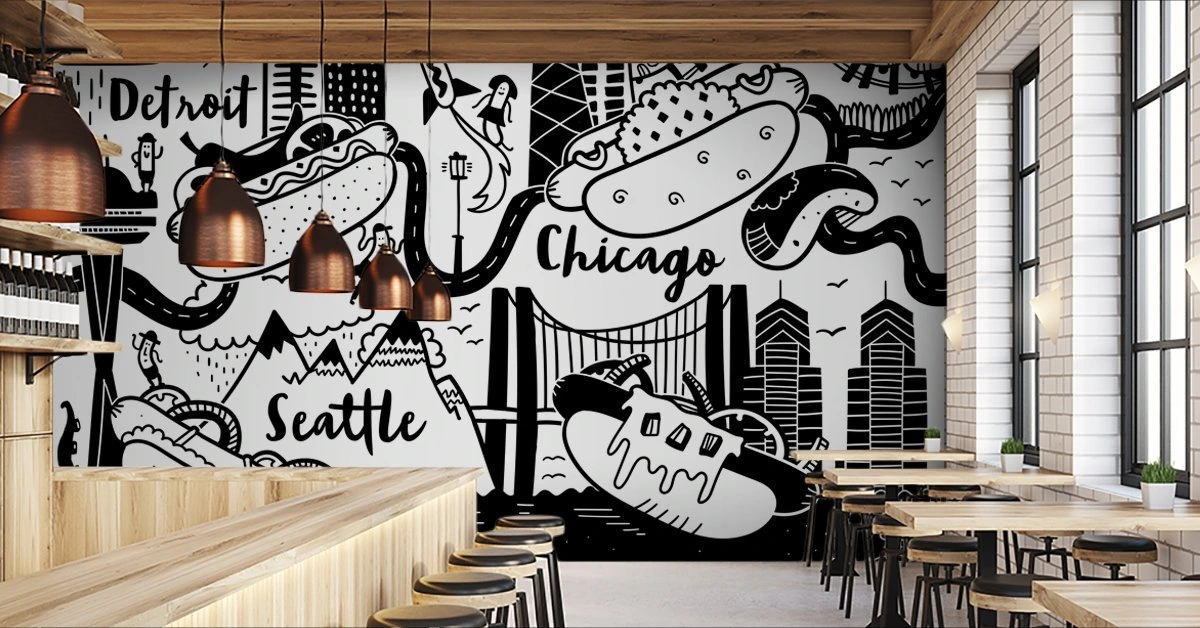 Обои Hot dogs Обои Fun House - Hot dogs