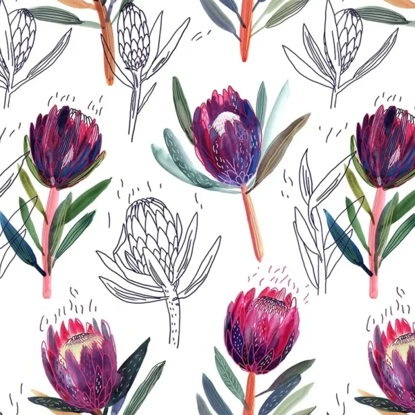 Tapeet Fun House - Protea