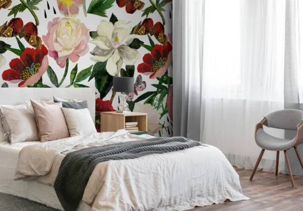 Tapeet Fun House - Poppies