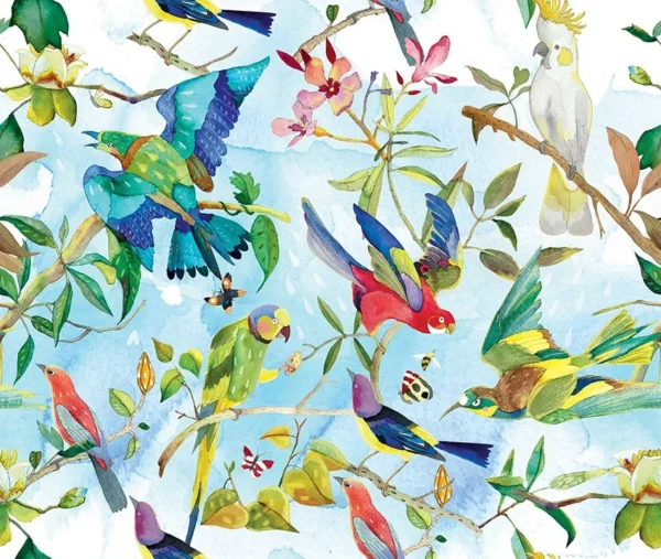 Tapeet Fun House - Parrots