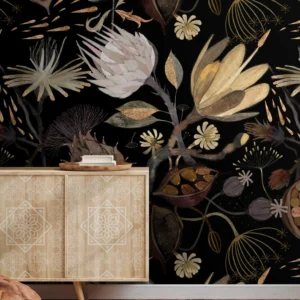 Tapeet Fun House - Winter flowers