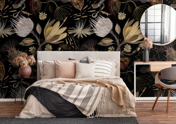 Tapeet Fun House - Winter flowers