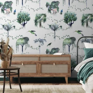 Обои Fun House - Enchanted garden