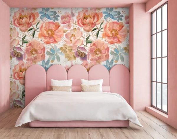 Tapeet Fun House - Tender peonies