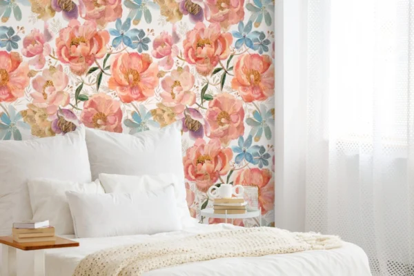 Tapeet Fun House - Tender peonies