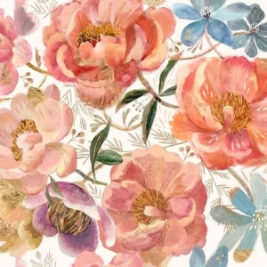 Tapeet Fun House - Tender peonies