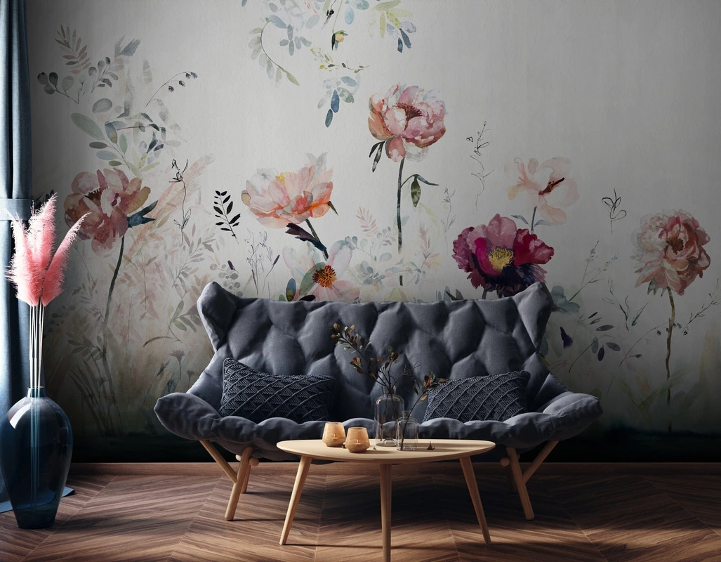 Tapeet Seven peonies Tapeet Fun House - Seven peonies