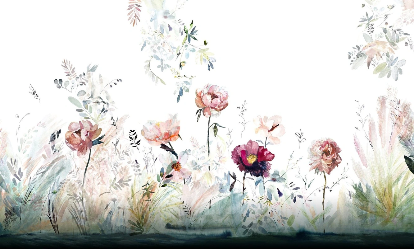 Tapeet Seven peonies Tapeet Fun House - Seven peonies