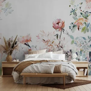 Tapeet Fun House - Five peonies