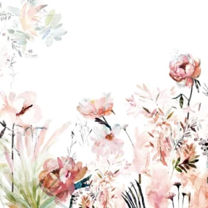 Tapeet Fun House - Five peonies