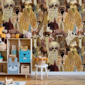 Tapeet Fun House - Fashionable dogs