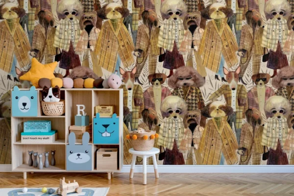 Tapeet Fun House - Fashionable dogs