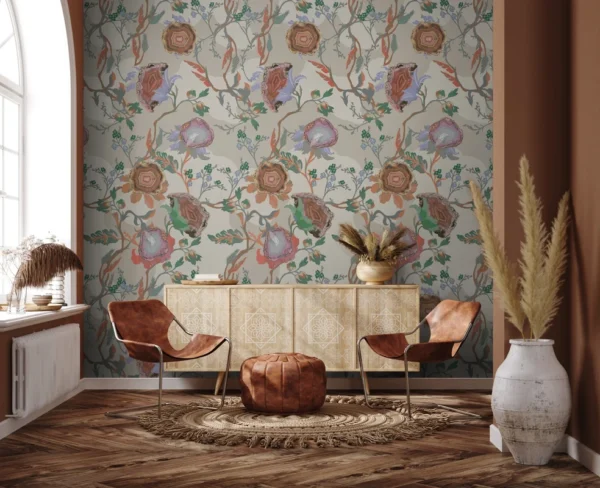 Tapeet Fun House - Blooming minerals