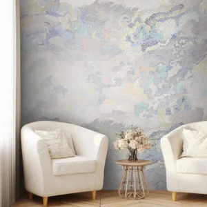 Tapeet Fun House - Silver clouds