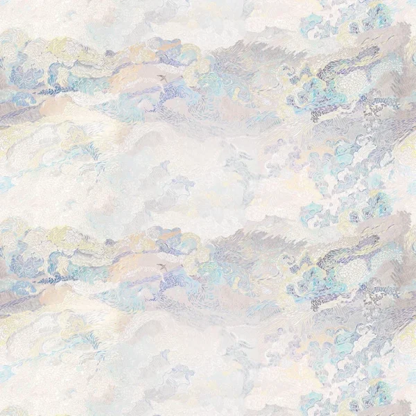 Tapeet Fun House - Silver clouds