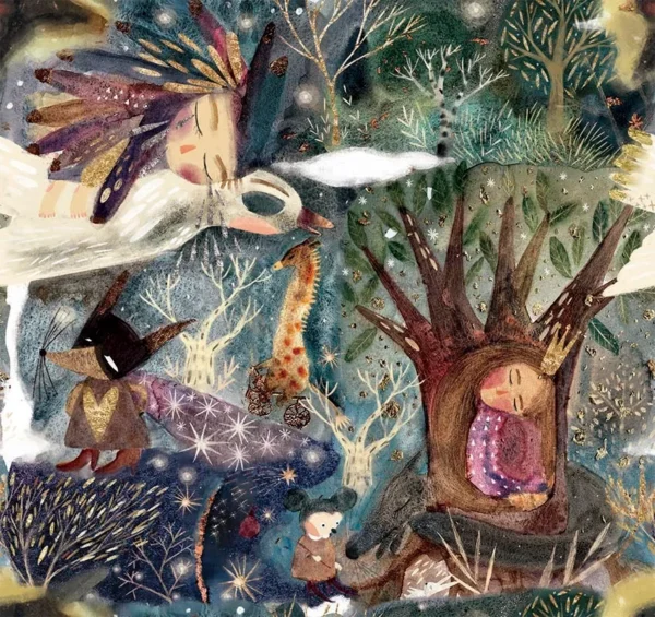 Tapeet Fun House - Sleeping princess