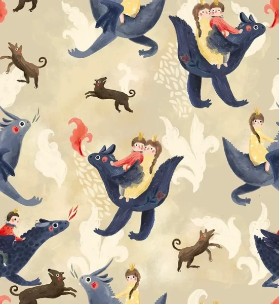 Tapeet Fun House - Dragons