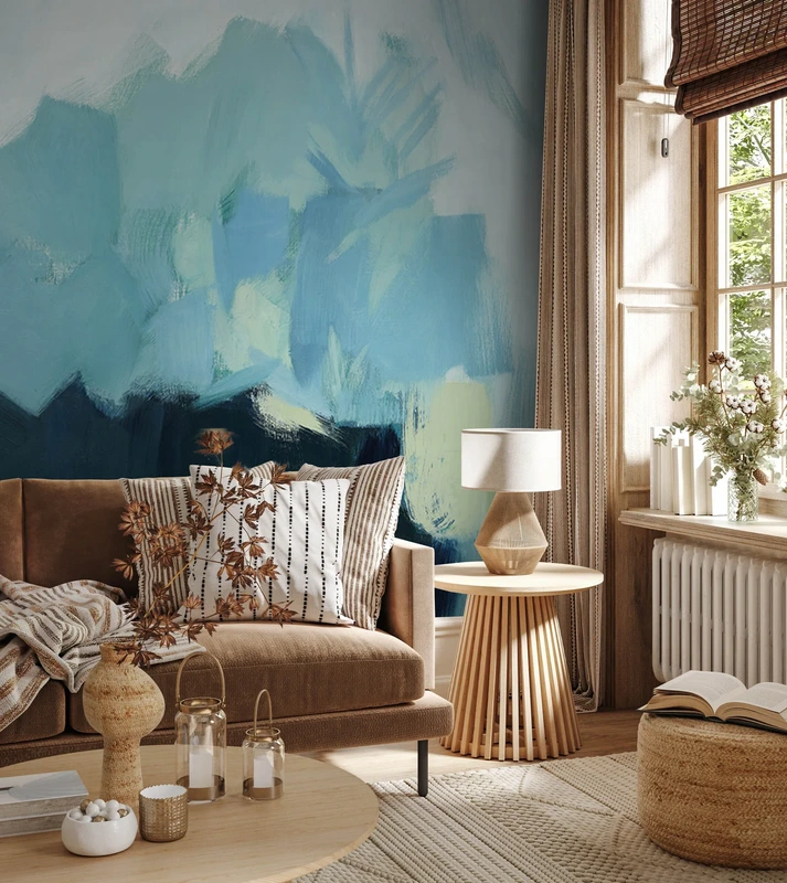 Tapeet Blue mountain Tapeet Fun House - Blue mountain