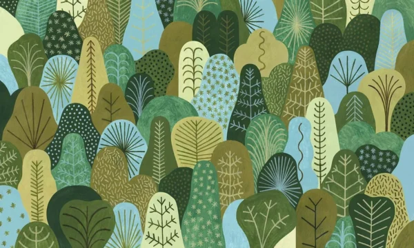 Tapeet Fun House - Summer forest