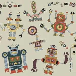 Tapeet Fun House - Robot party