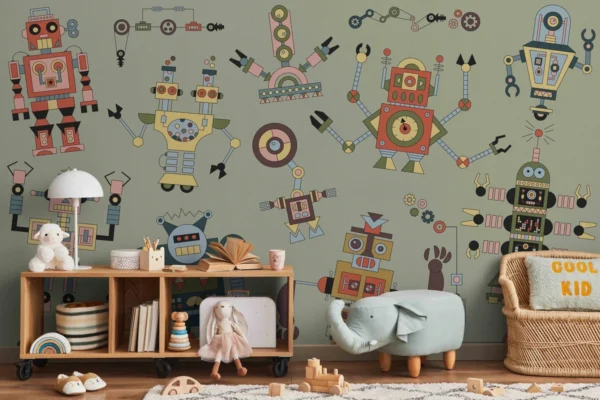 Tapeet Fun House - Robot party