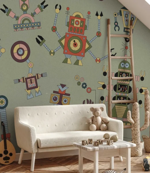 Tapeet Fun House - Robot party