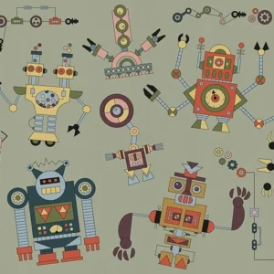 Tapeet Fun House - Robot party