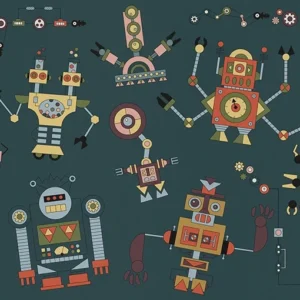 Tapeet Fun House - Robot party