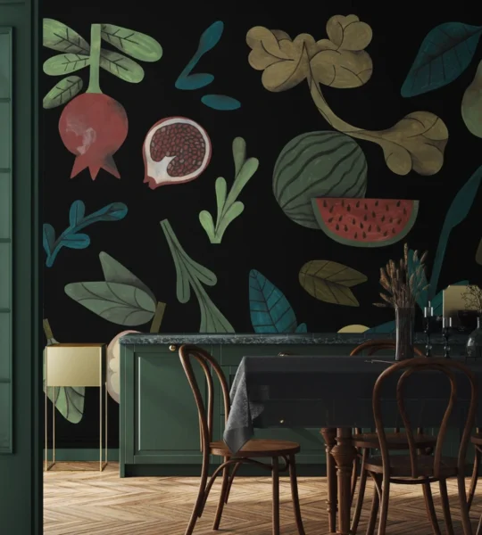 Tapeet Fun House - Fruit anatomy