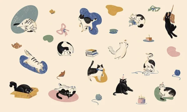 Tapeet Fun House - Cats