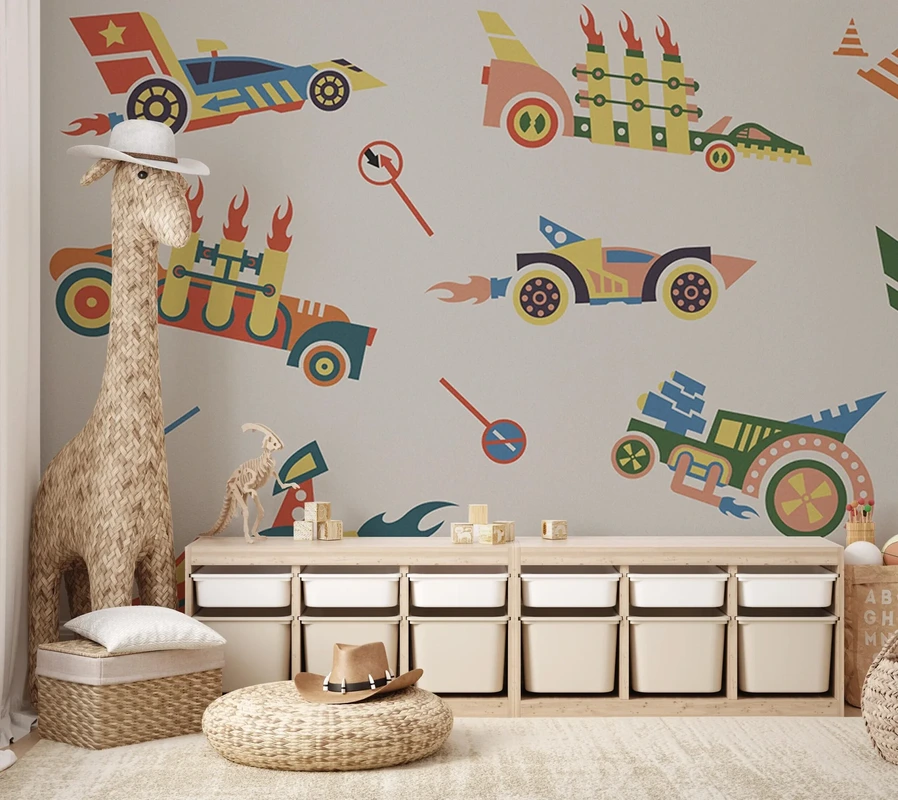 Tapeet Race car Tapeet Fun House - Race car