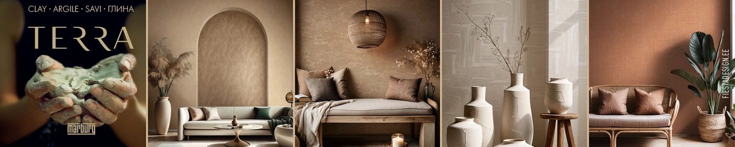 Tapeedid Marburg TERRA (savipõhised tapeedid)