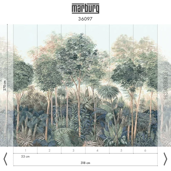 Tapeet Marburg 36097 (mõõdud)