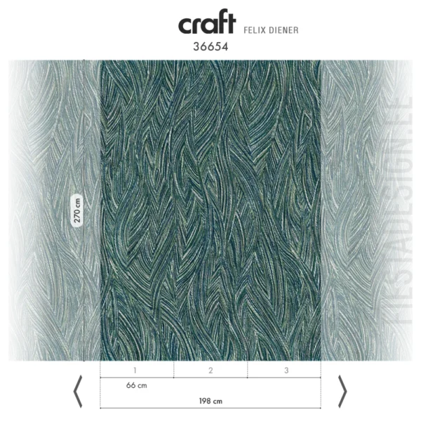 Tapeet Felix Diener CRAFT 36654 Yarn (mõõdud)