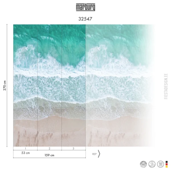 Обои Marburg Smart Art 32547 Seaside Summer