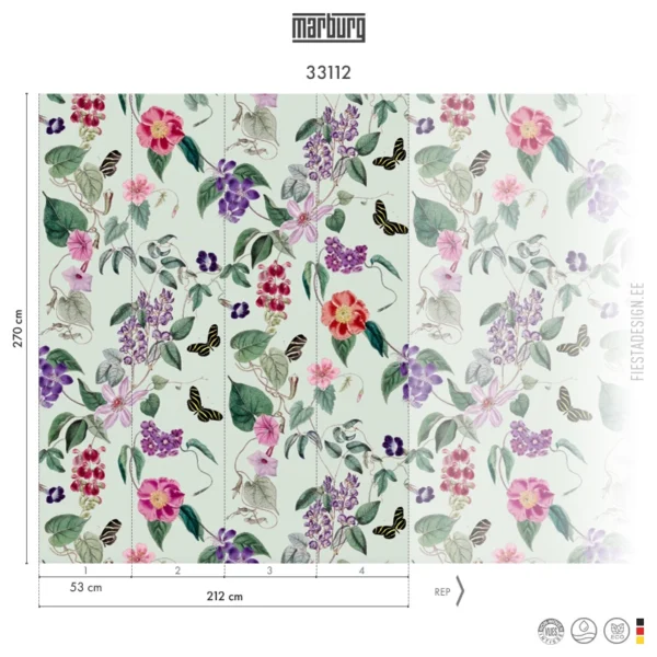 Обои Marburg Smart Art 33112 Blossom