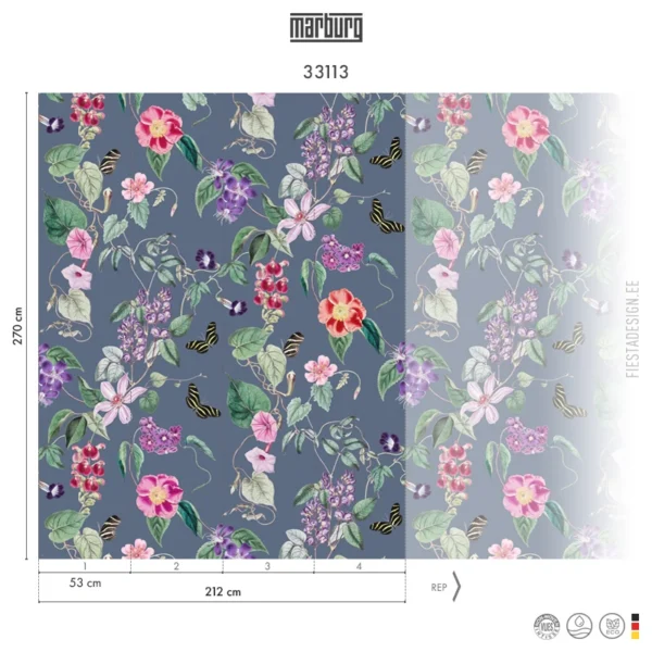 Обои Marburg Smart Art 33113 Blossom