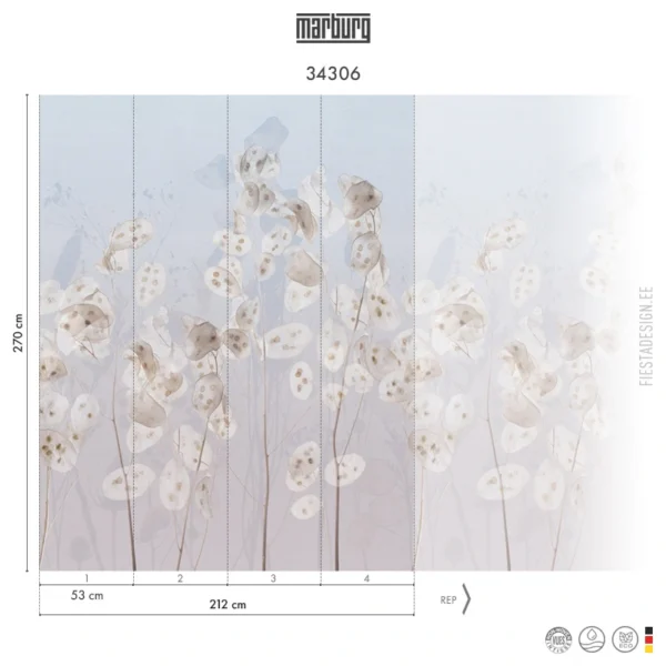Обои Marburg Smart Art 34306 Lunaria