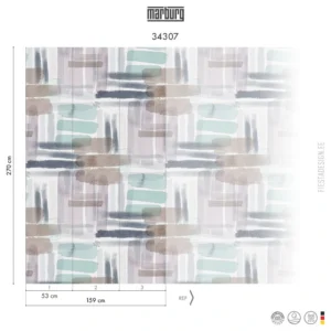 Tapeet Marburg Smart Art 34307 Pastel