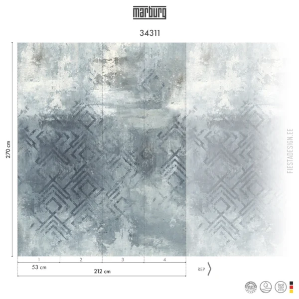 Tapeet Marburg Smart Art 34311 Lucia