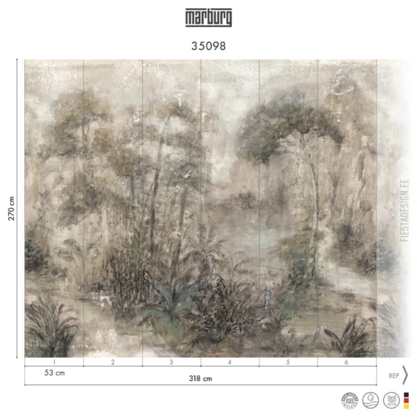 Обои Marburg Smart Art 35098 Silken Silence